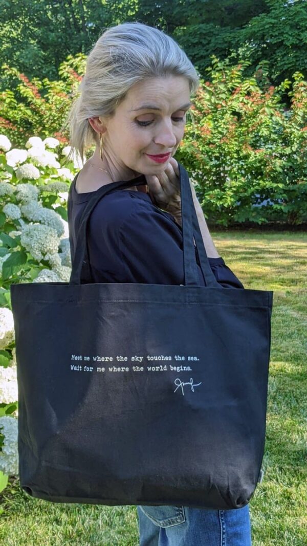 Where the Sky Touches the Sea Tote Bag - Image 3