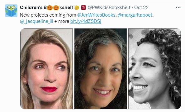 Publishers Weekly Announcement